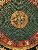 OM mantra Mandala | Handgeschilderde Mantra Mandala -, Nieuw