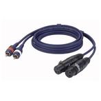 DAP FL253 2x XLR Female - 2x RCA kabel 3.m, Muziek en Instrumenten, Kabels en Stekkers, Verzenden, Nieuw