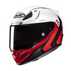 HJC RPHA 12 Kos Wit Rood Integraalhelm, Motoren, Kleding | Motorhelmen, Nieuw met kaartje, HJC, Heren, Verzenden