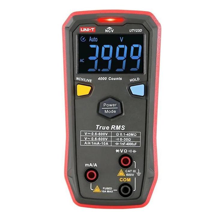 UT123D Digitale multimeter, Doe-het-zelf en Verbouw, Meetapparatuur, Multimeter, Nieuw, Ophalen of Verzenden