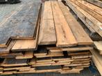 Barnwood planken 2 zijden uitstraling zwart en naturel hout, 250 tot 300 cm, Grenen, Plank, Gebruikt