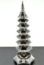 No reserve-Grote Handgemaakte 1e gehalte zilveren miniatuur