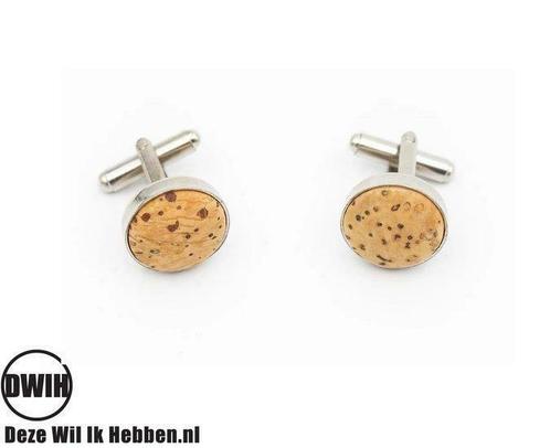 Met kruk ingelegde manchetknopen, Sieraden, Tassen en Uiterlijk, Manchetknopen, Verzenden
