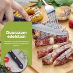 HI NATURE™ Bestekset 6 Persoons (36-delig) Zilver | Bestek,, Huis en Inrichting, Ophalen of Verzenden, Nieuw