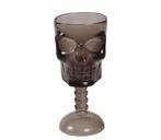 Halloween Doodshoofd Glas 18cm, Hobby en Vrije tijd, Verzenden, Nieuw