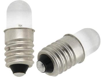 E10 LED lamp - 12V - Warm wit
