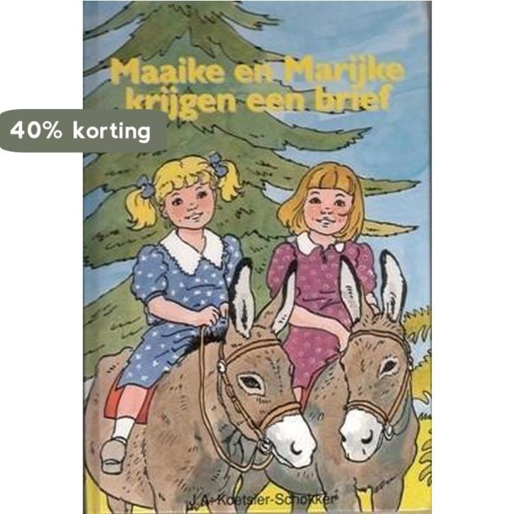 MAAIKE EN MARIJKE KRIJGEN EEN BRIEF 9789033614088, Boeken, Kinderboeken | Jeugd | 13 jaar en ouder, Gelezen, Verzenden