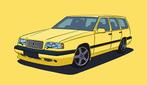 Poster Volvo 850, Ophalen of Verzenden, Nieuw