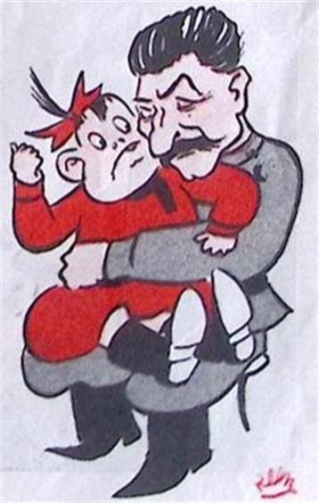 Op schoot bij Stalin (lijst optie, Lithos) beschikbaar voor biedingen