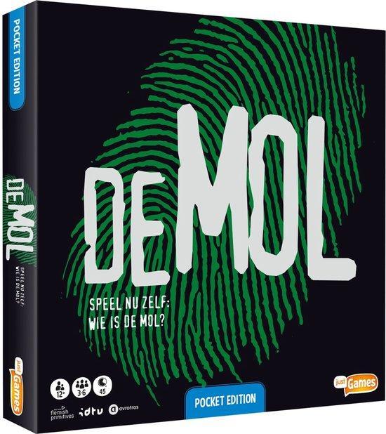 Just Games Wie is de Mol? Pocketspel (Nieuw), Hobby en Vrije tijd, Gezelschapsspellen | Bordspellen, Nieuw, Verzenden