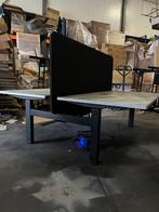 Nieuwe Duo Werkplek Inclusief tussenwand - Nieuw, Huis en Inrichting, Bureaus, Verzenden, In hoogte verstelbaar, Nieuw, Stabureau