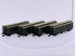Schaal H0 Roco 45765, 45766, 45767 en 45768 personenwagon..., Hobby en Vrije tijd, Modeltreinen | H0, Gebruikt, Gelijkstroom, Wagon