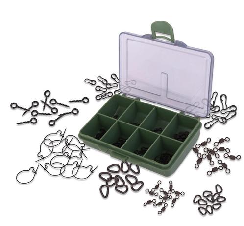 Ultimate Carp-Kit 80-delig met Rig Rings, Wartels, Maggot, Watersport en Boten, Hengelsport | Algemeen, Overige typen, Nieuw, Verzenden