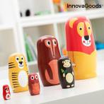 InnovaGoods Funimals Houten Matroesjka Dieren