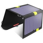 X-DRAGON - solar draadloze oplader / powerbank - 20W - 2x, Nieuw, Verzenden