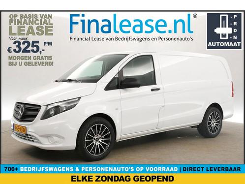 Mercedes-Benz Vito 114 CDI Lang AUT Airco Carplay Nav €325pm, Auto's, Bestelauto's, Lease, Automaat, Diesel, Mercedes-Benz, Wit