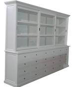 Buffetkast wit Druten 300cm 24 laden soft close, Ophalen of Verzenden, Nieuw