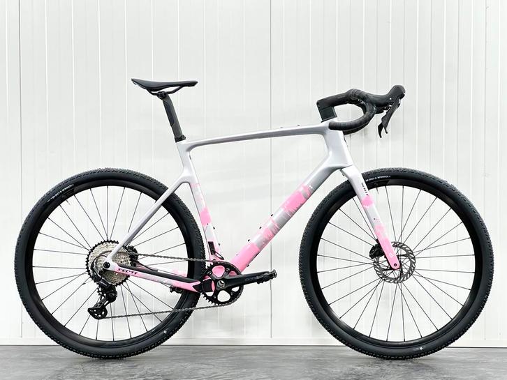 Scott Addict Gravel 30 XL Carbon 1x12v Hushed Pink VAN €2799, Fietsen en Brommers, Fietsen | Racefietsen, Nieuw, Carbon, Overige merken