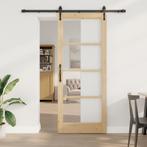 vidaXL schuifdeur met hardware-set 86x211 cm massief, Verzenden, Nieuw