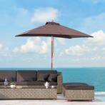 TRUUSK e Parasol, Opvouwbare Tuinparasol, Strandparasol, 3-t, Tuin en Terras, Parasols, Verzenden, Nieuw