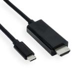 USB-C naar HDMI 4K 60Hz actieve kabel / zwart - 5, Audio, Tv en Foto, Overige Audio, Tv en Foto, Nieuw, Ophalen of Verzenden