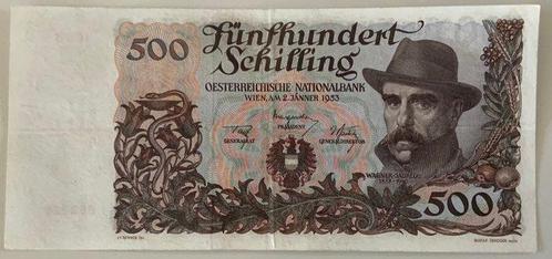 Oostenrijk. - 500 Schilling - 1953 - Pick 134, Postzegels en Munten, Munten | Nederland