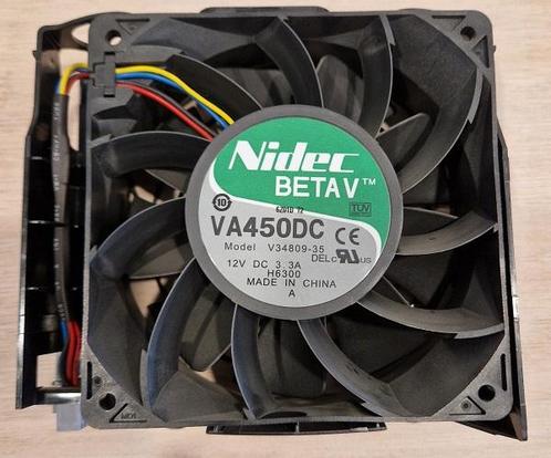 Nidec BETAV V VA450DC cooling fan, Computers en Software, Overige Computers en Software, Gebruikt, Ophalen of Verzenden
