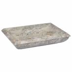 Gootsteen Marmer Grijs | Retourdeal 40% (wastafel), Huis en Inrichting, Nieuw, Minder dan 100 cm, Wasbak of Wastafel, 25 tot 50 cm