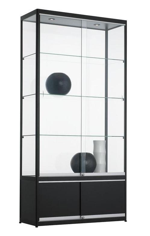 Vitrine met onderkast 200x100x40cm, Zakelijke goederen, Kantoor en Winkelinrichting | Kantoormeubilair en Inrichting, Kast, Nieuw in verpakking
