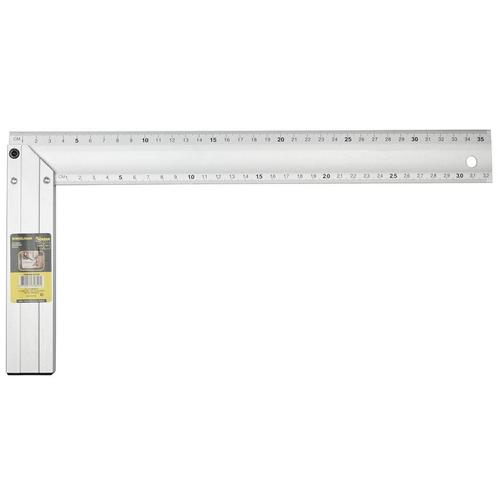 Benson Winkelhaak met waterpas - 35 cm liniaal - 90 grade..., Doe-het-zelf en Verbouw, Gereedschap | Handgereedschap, Nieuw, Ophalen of Verzenden