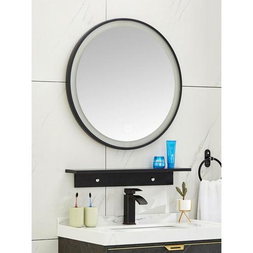 Spiegel Aquasplash Lucy met LED Verlichting Dimbaar Rond 60, Doe-het-zelf en Verbouw, Sanitair, Ophalen of Verzenden