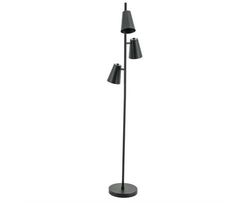 Vloerlamp Cole - zwart | BY-BOO, Huis en Inrichting, Lampen | Vloerlampen, Nieuw, Ophalen of Verzenden