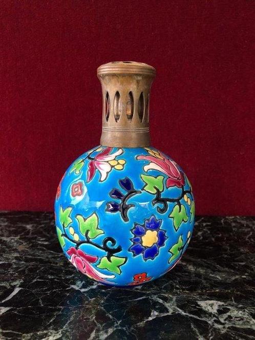Longwy - Parfumbrander - Aardewerk - Oude Lampe Berger, Antiek en Kunst, Antiek | Glas en Kristal