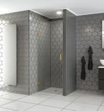 Nisdeur Compleet Just Creating Profielloos 90 x 200 cm, Doe-het-zelf en Verbouw, Sanitair, Ophalen of Verzenden, Nieuw, Glas, Bad