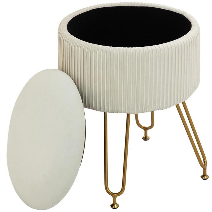 TRUUSK Gestoffeerde Zitbank Met Opbergruimte - 2-in-1 Bank M, Huis en Inrichting, Kasten | Dressoirs, Nieuw, Verzenden