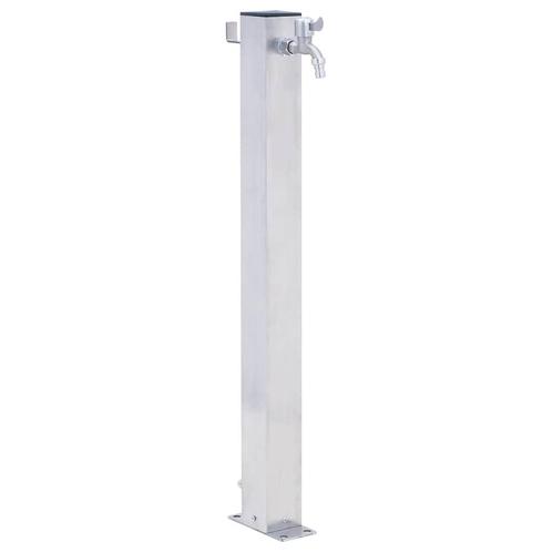 vidaXL Waterzuil vierkant 40 cm roestvrij staal, Tuin en Terras, Tuinslangen, Nieuw, Verzenden