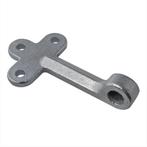 ProPlus Klephaak met opschroefoog - links - 140 mm - staa..., Auto diversen, Aanhangwagen-onderdelen, Ophalen of Verzenden, Nieuw