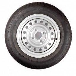 Compleet aanhanger wiel - 185/70R13 - steekmaat: 4x100 -, Auto-onderdelen, Banden en Velgen, Ophalen of Verzenden