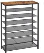 Hoog Schoenenrek met 7 Planken – Ruimtebesparend Metalen Sch, Huis en Inrichting, Kasten | Schoenenkasten, Verzenden, Nieuw