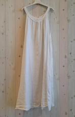 Linnen Zomer comfortabele linnen jurk - mouwloos - achter, Nieuw