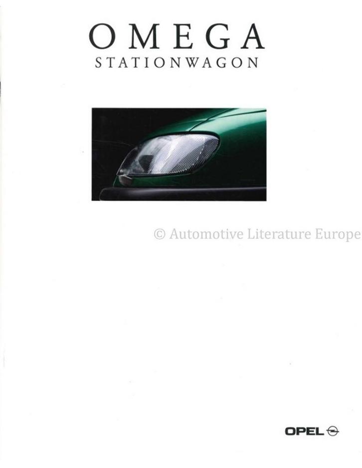 1995 OPEL OMEGA STATIONWAGON BROCHURE NEDERLANDS, Boeken, Auto's | Folders en Tijdschriften, Opel
