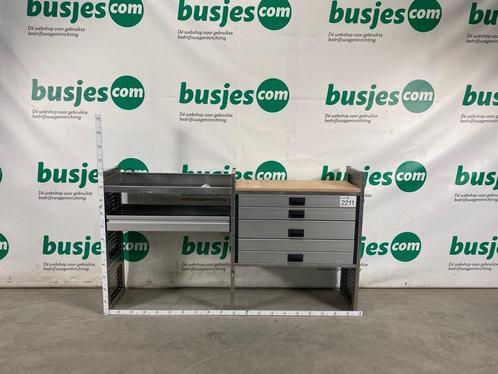 Aluca aluminium bedrijfswageninrichting gebruikt (nr 2211), Auto diversen, Auto-accessoires, Gebruikt, Ophalen of Verzenden