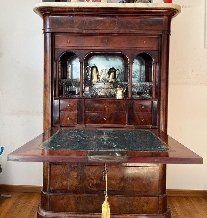 Secrétaire à abattant - Mahonie, Antiek en Kunst, Antiek | Overige Antiek