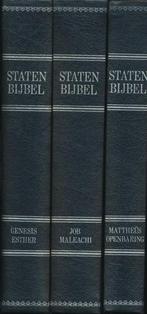 Statenbijbel set 3 delen 9789033100406 Jacob en Pieter Keur, Verzenden, Gelezen, Jacob en Pieter Keur