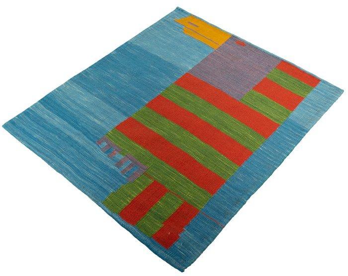 Handgewebde designer Kelim - verzamelobject - Kelim - 104 cm, Huis en Inrichting, Stoffering | Tapijten en Kleden