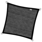 Nesling Coolfit schaduwdoek vierkant 5.0x5.0 m - zwart