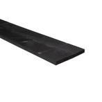 Tuinplank Zwart Ruw Naaldhout 2.5 x 27.5 x 500 cm, Tuin en Terras, Verzenden, Nieuw, Hout