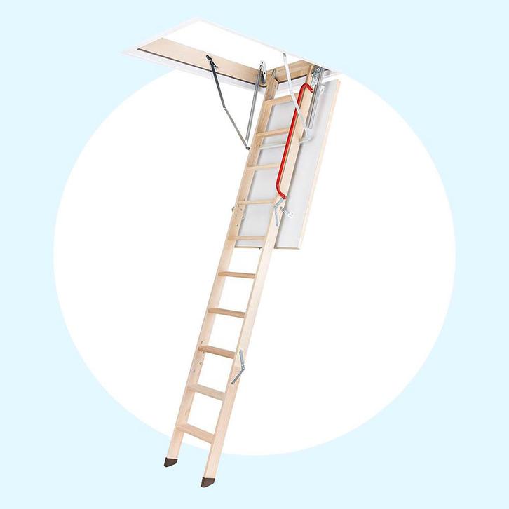 Fakro LWZ 280/3 zoldertrap sparing 60x120, Doe-het-zelf en Verbouw, Ladders en Trappen, Trap, Nieuw, Verzenden