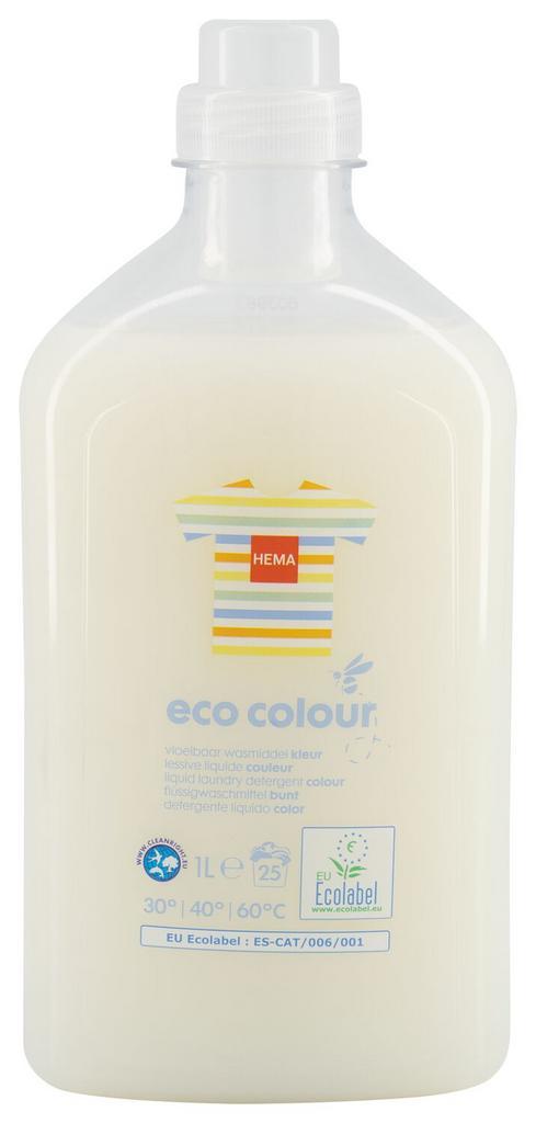 HEMA Eco vloeibaar wasmiddel kleur 1L, Huis en Inrichting, Overige Huis en Inrichting, Nieuw, Verzenden