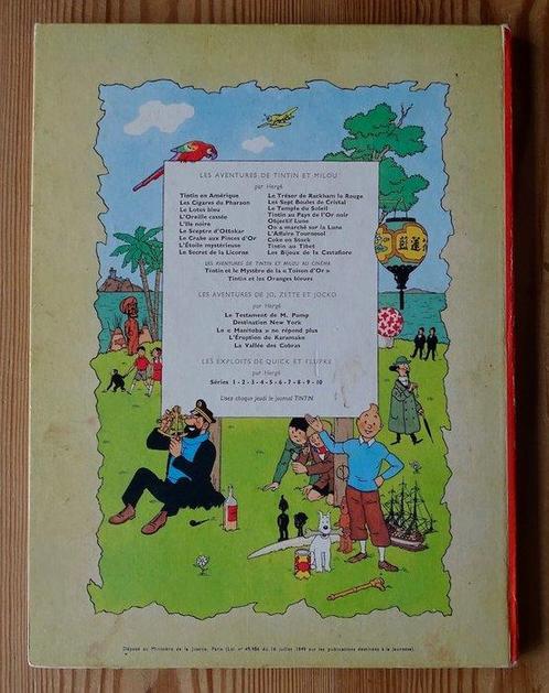 Tintin T7 - Lîle noire (B36) - Version Bob de Moor - C - 1, Boeken, Stripboeken